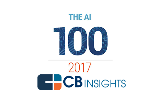 Recognition: AI 100 2017 CB Insights