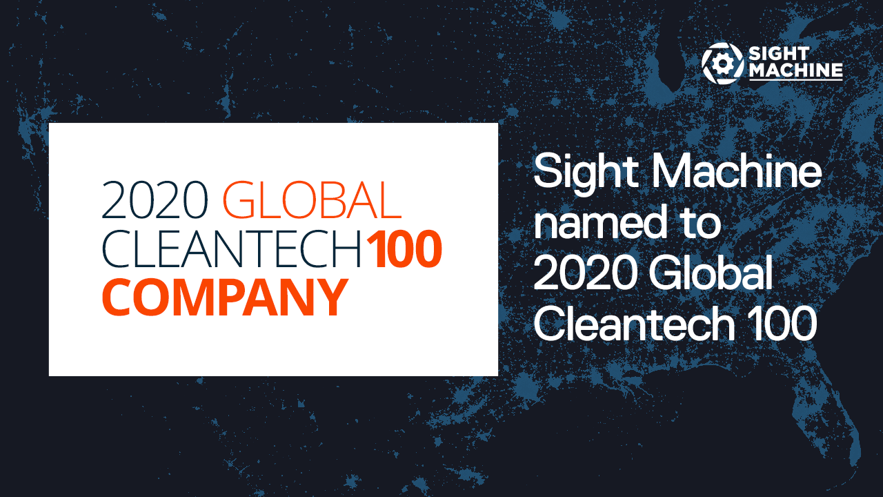 Sight Machine Named To The 2020 Global Cleantech 100