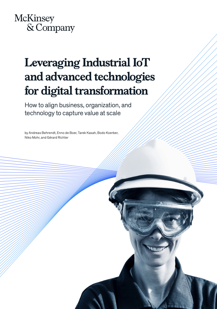 Leveraging Industrial IoT and advanced technologies for digital transformation