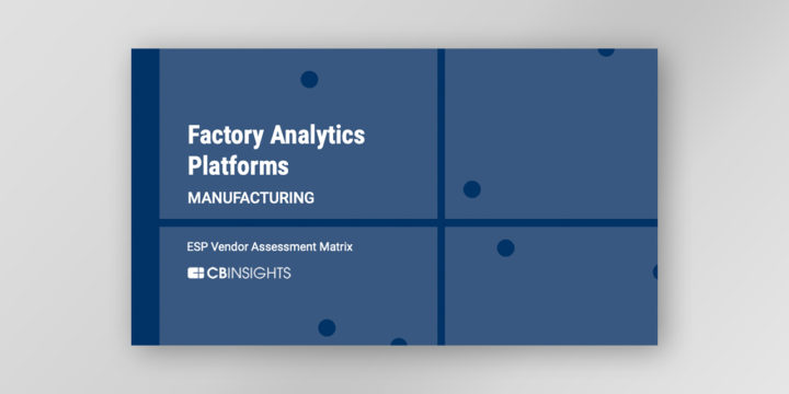 Factory Analytics Platforms - CB Insights