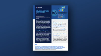 Sight Machine: Manufacturing Data Platform