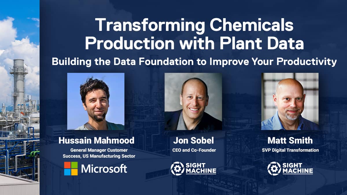 Transforming Chemicals Production with Plant Data