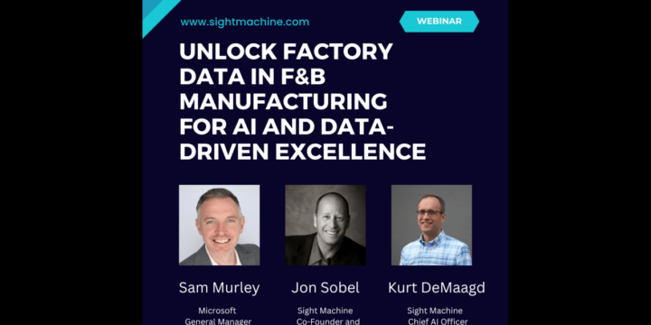 Unlock factory data in F&B manufacturing for AI and data-driven excellence